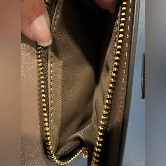 Coach Dark Stone Micro Wallet Trifold NWT - Picture 5 of 7